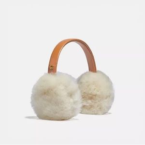Coach Shearling Earmuffs